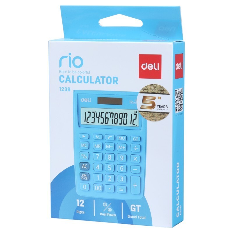 ماشین حساب دلی Deli 1238