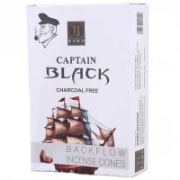 عود مخروطی کاپیتان بلک Ramo بسته 10 عددی