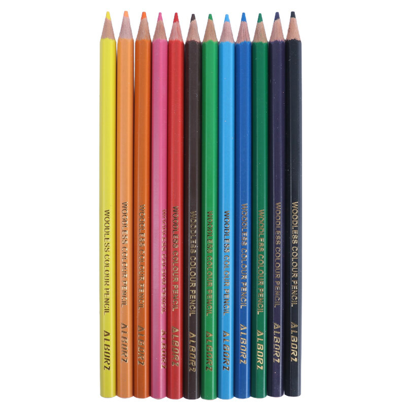 مداد رنگی 12 رنگ البرز