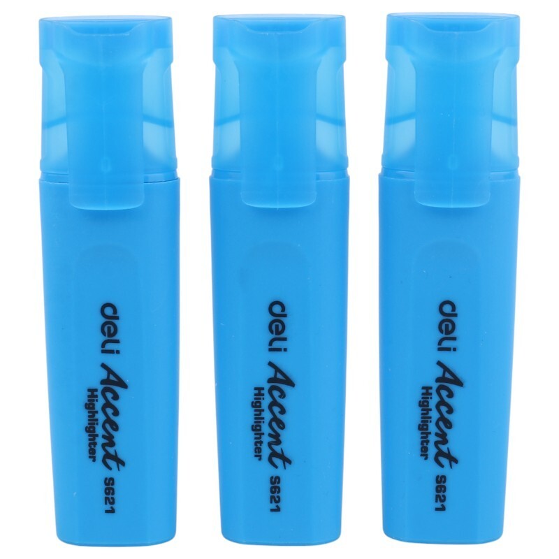 ماژیک هایلایت دلی نوک تخت Delight S621 بسته 10 عددی