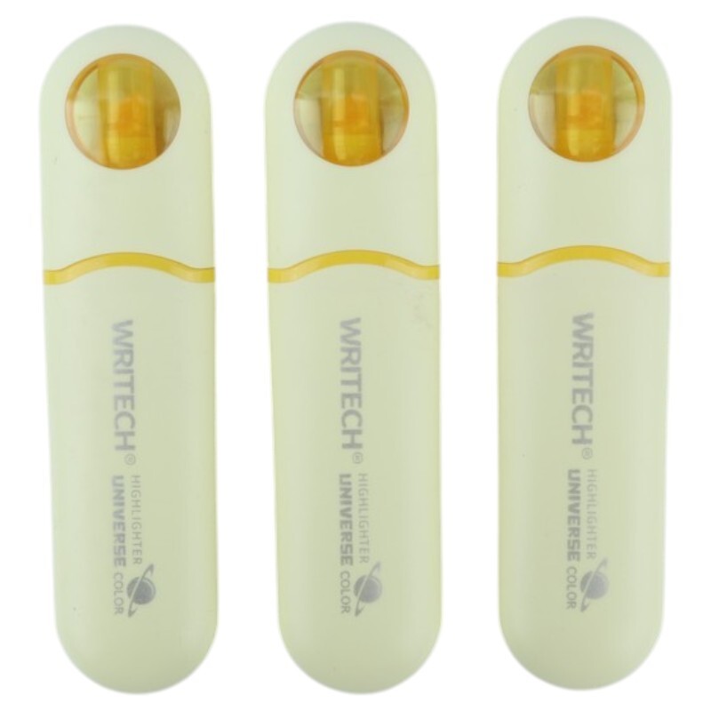 ماژیک هایلایت رایتک نوک تخت W-8154 بسته 12 عددی