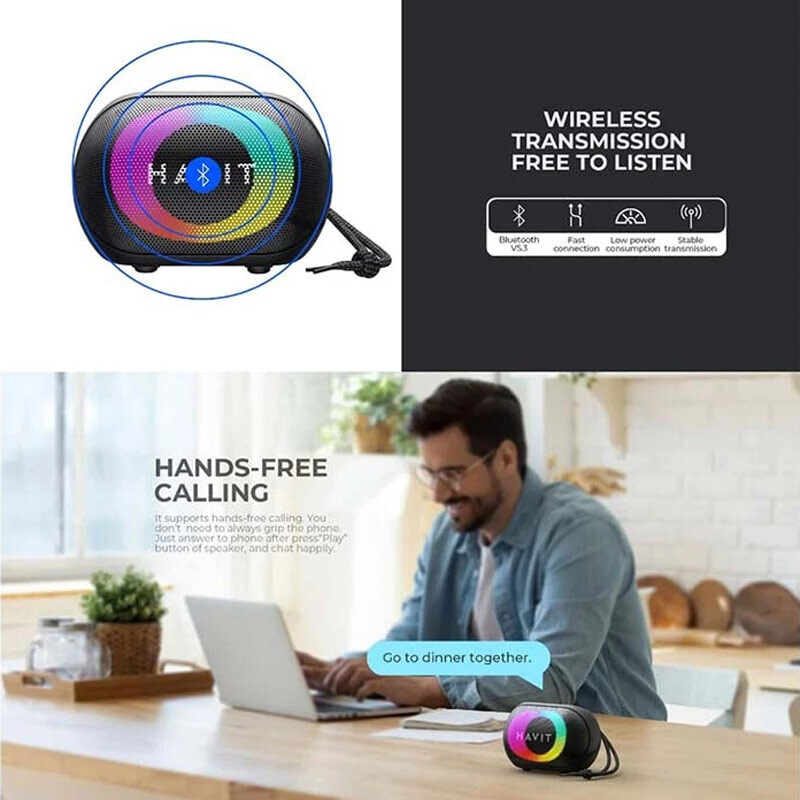 اسپیکر بلوتوثی هویت SK885BT