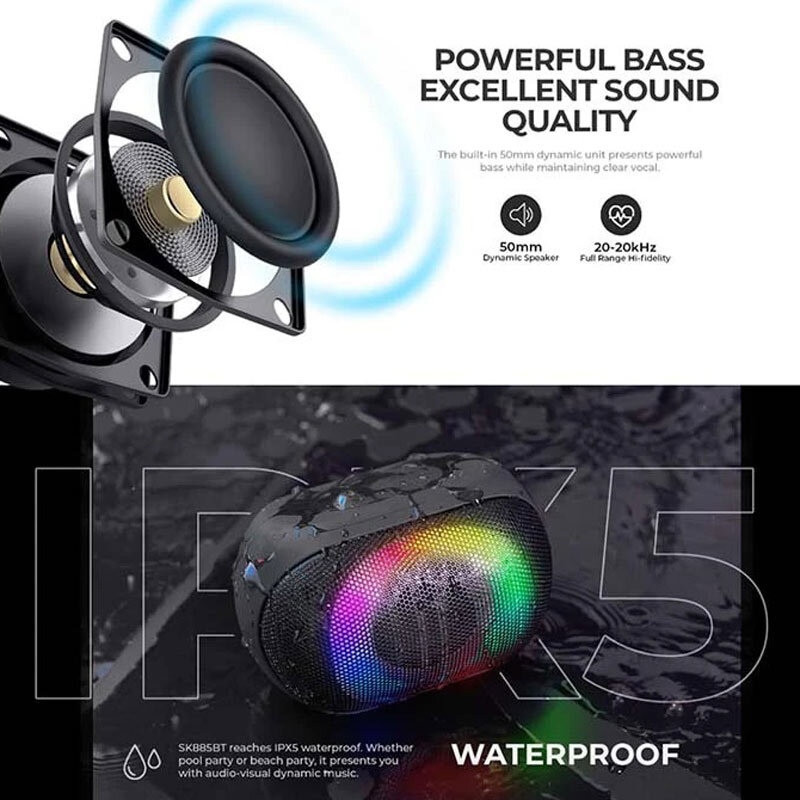 اسپیکر بلوتوثی هویت SK885BT