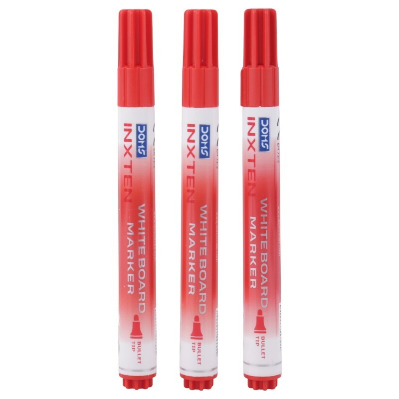 ماژیک وایت برد دامس نوک گرد Inxten 80833 بسته 12 عددی