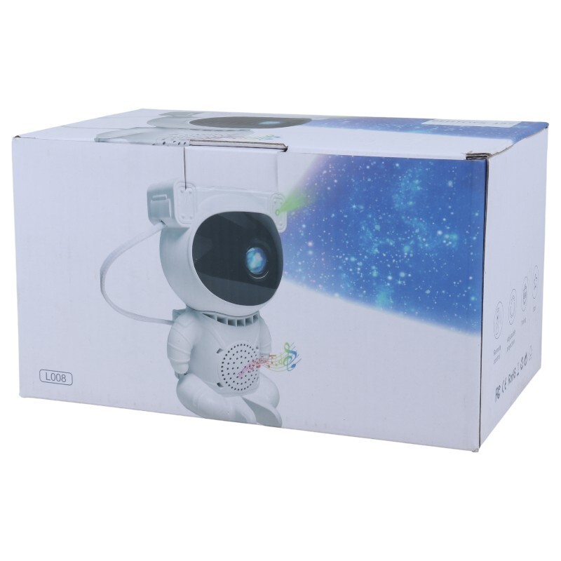 رقص نور موزیکال گردان کهکشانی طرح آدم فضایی L008 + ریموت کنترل کد 157