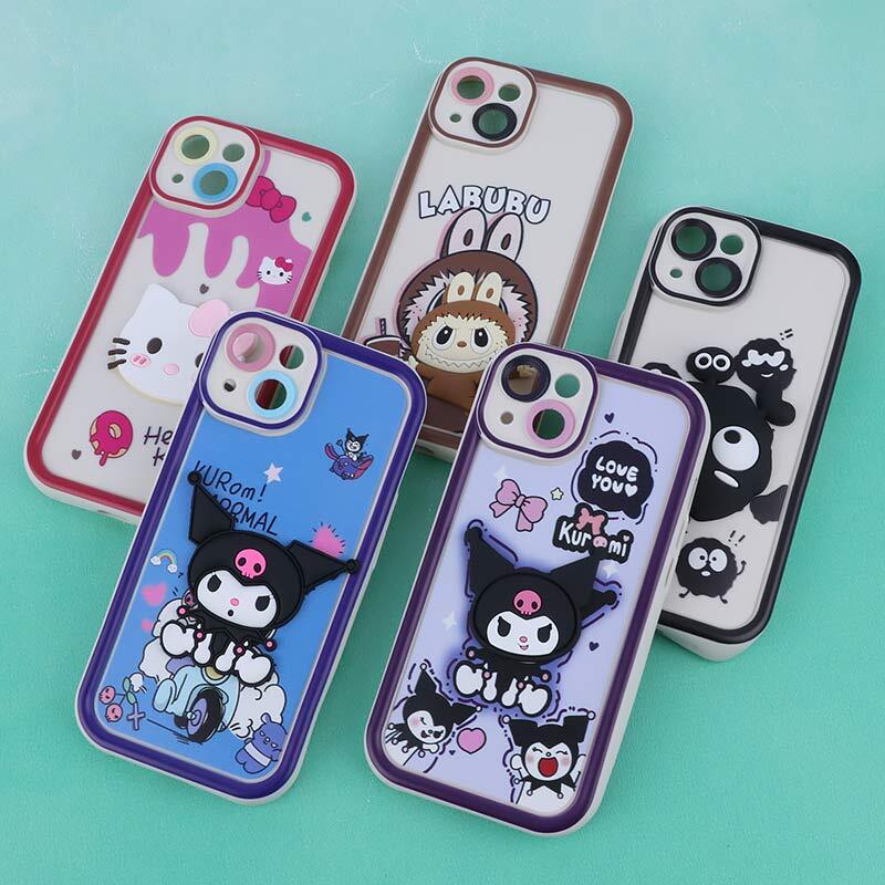 قاب سولید عروسکی محافظ لنزدار با بند مچی