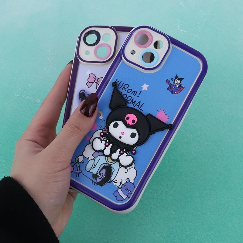 قاب سولید عروسکی محافظ لنزدار با بند مچی