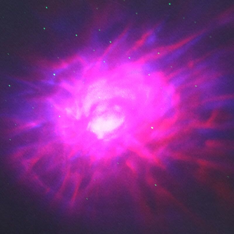 رقص نور گردان کهکشانی طرح آدم فضایی Astronaut Starry Nebula + ریموت کنترل کد 168