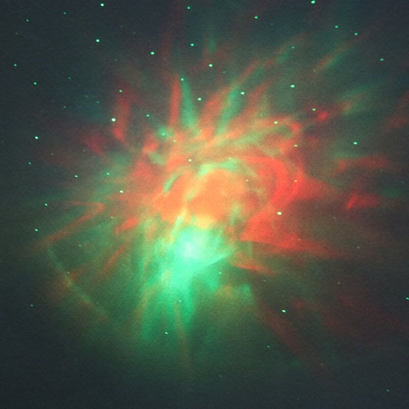 رقص نور گردان کهکشانی طرح آدم فضایی Astronaut Starry Nebula + ریموت کنترل کد 168