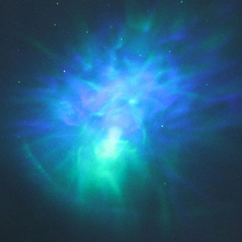 رقص نور گردان کهکشانی طرح آدم فضایی Astronaut Starry Nebula + ریموت کنترل کد 168