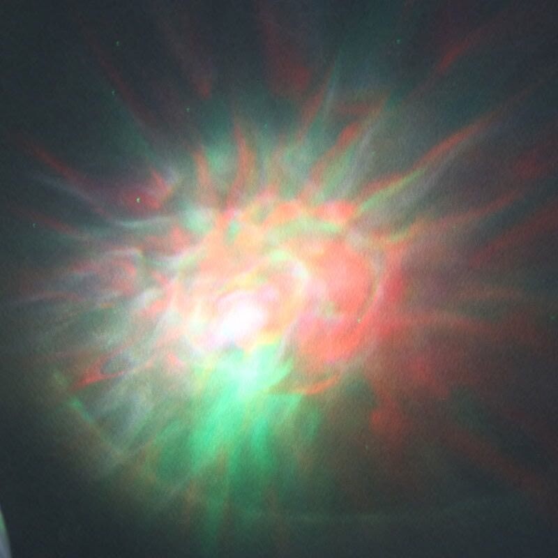 رقص نور گردان کهکشانی طرح آدم فضایی Astronaut Starry Nebula + ریموت کنترل کد 168