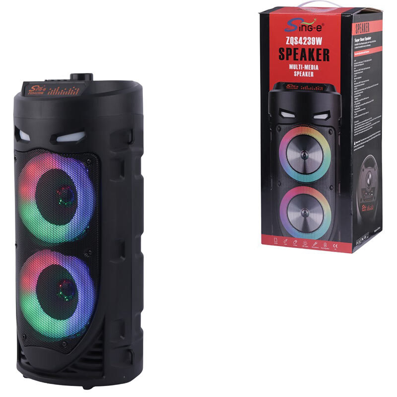 اسپیکر بلوتوثی سینگ ای ZQS4239 + میکروفون و ریموت کنترل