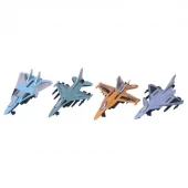 اسباب بازی فلزی جت Ke Xiao Warplane No.KX15-4 بسته 4 عددی