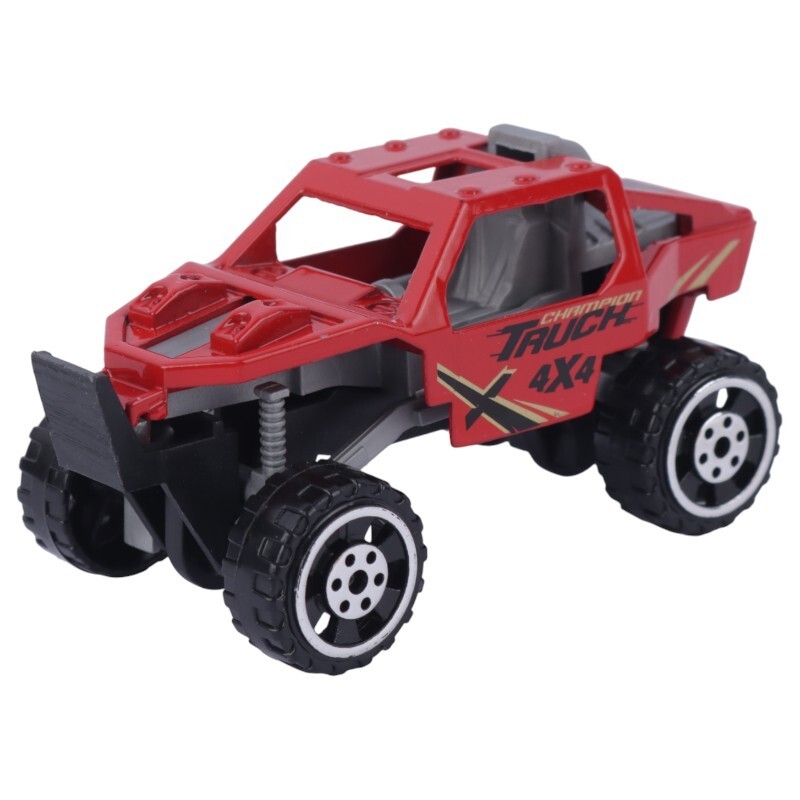 ماشین اسباب بازی فلزی آتش نشانی NO.1215A بسته 6 عددی