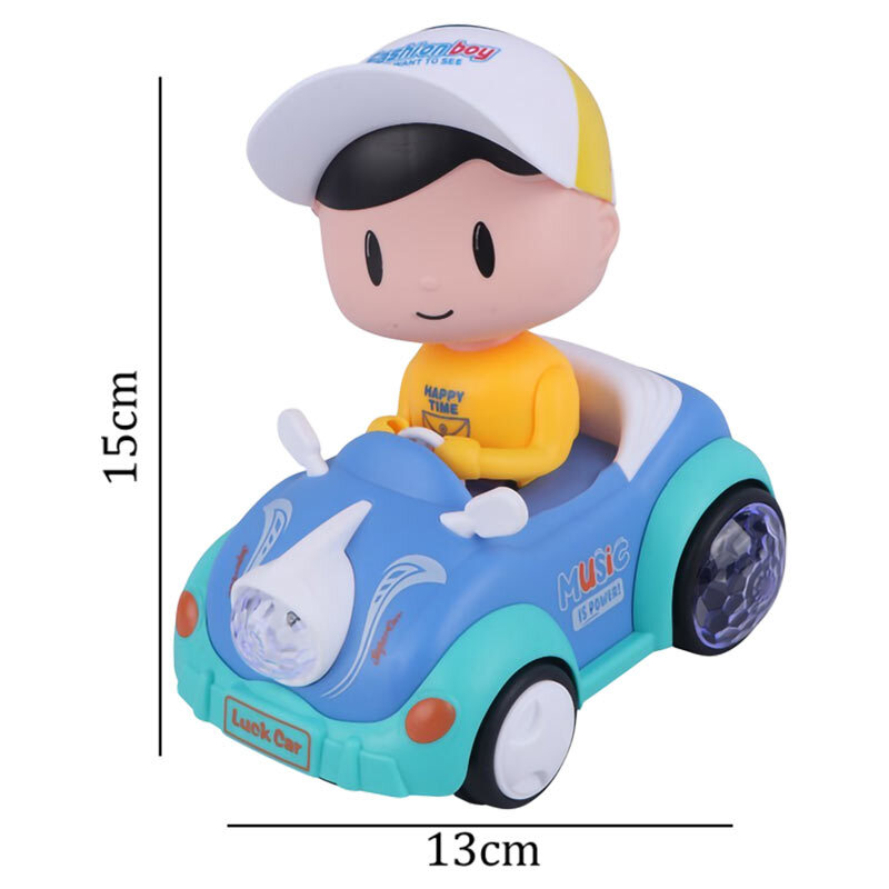 اسباب بازی ماشین موزیکال چرخشی Stunt Car NO.ZX528-8 کد 131