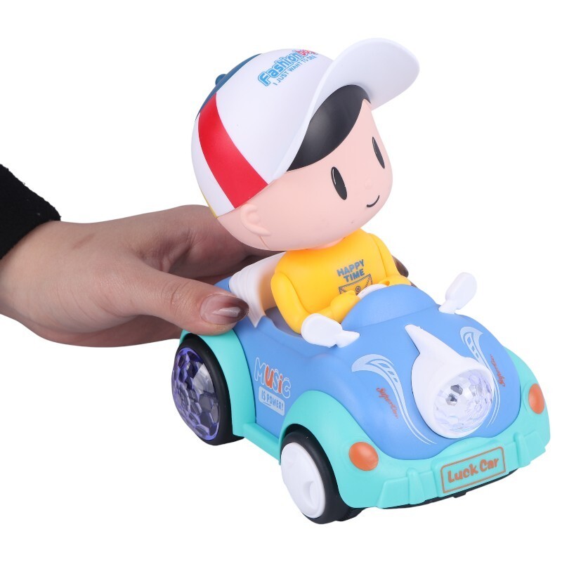 اسباب بازی ماشین موزیکال چرخشی Stunt Car NO.ZX528-8 کد 131