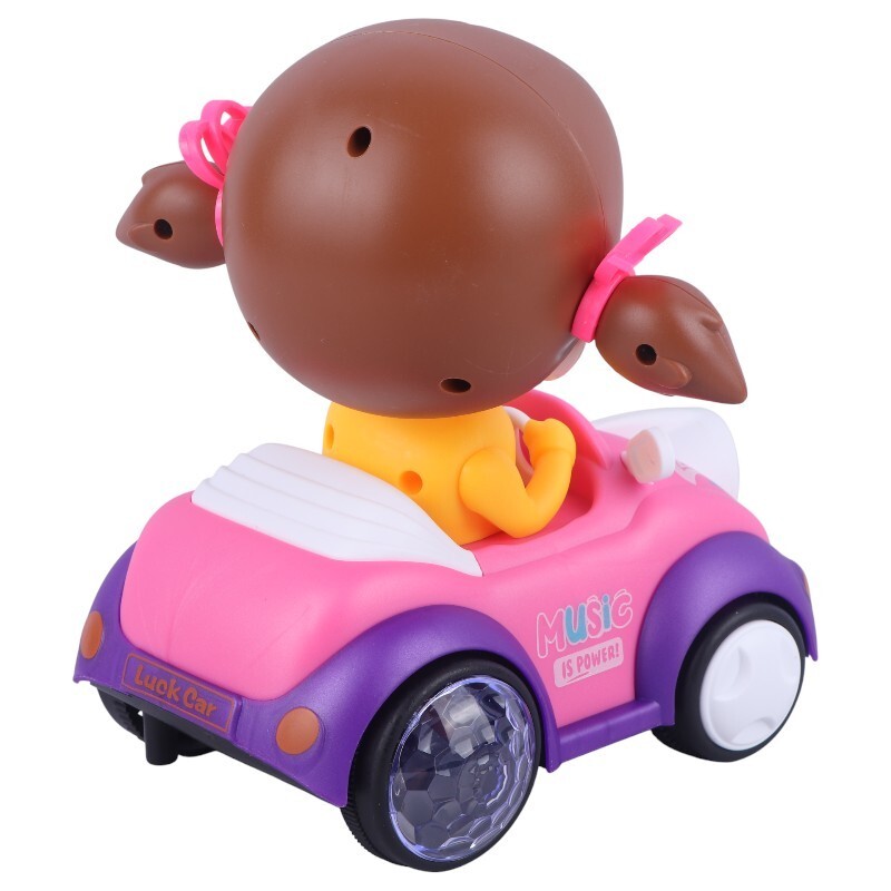 اسباب بازی ماشین موزیکال چرخشی Girls Stunt Car NO.ZX528 کد 132