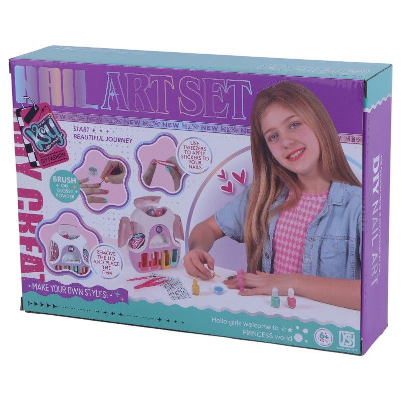 ست اسباب بازی طراحی ناخن Kaisiyuan Toys NKSY928