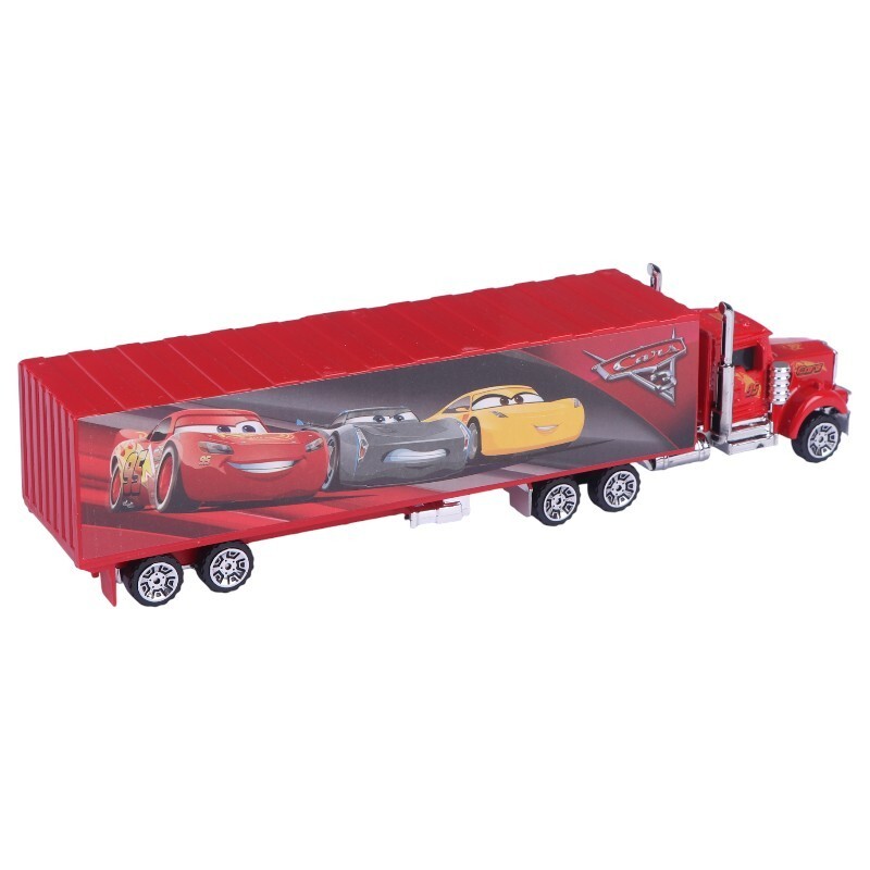 ماشین اسباب بازی قدرتی تریلی خودرو بر مک کویین Cars 3 Alloy No.1314-1 بسته 5 عددی