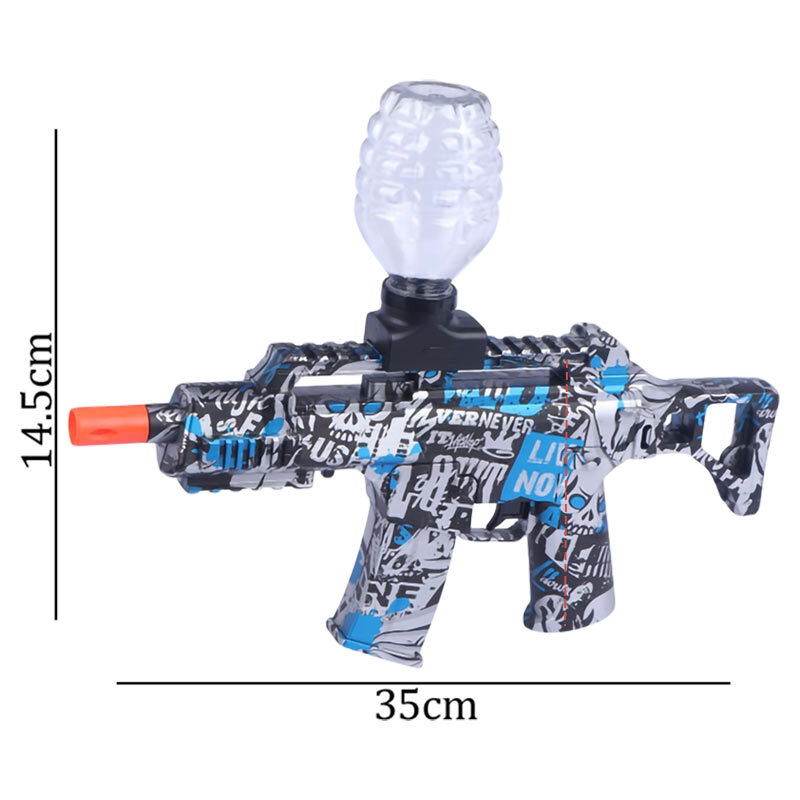 ست اسباب بازی تفنگ تیر ژله ای مخزن دار شارژی Elite Super Sharp Shooter YF1738-1