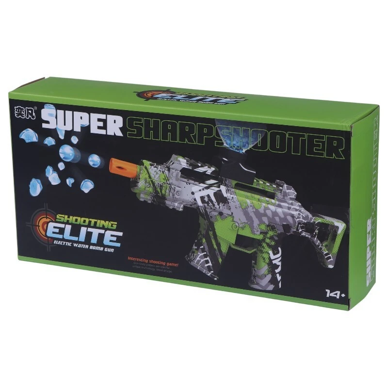 تفنگ اسباب بازی تیر ژله ای شارژی Elite Super Sharp Shooter YF1738-1