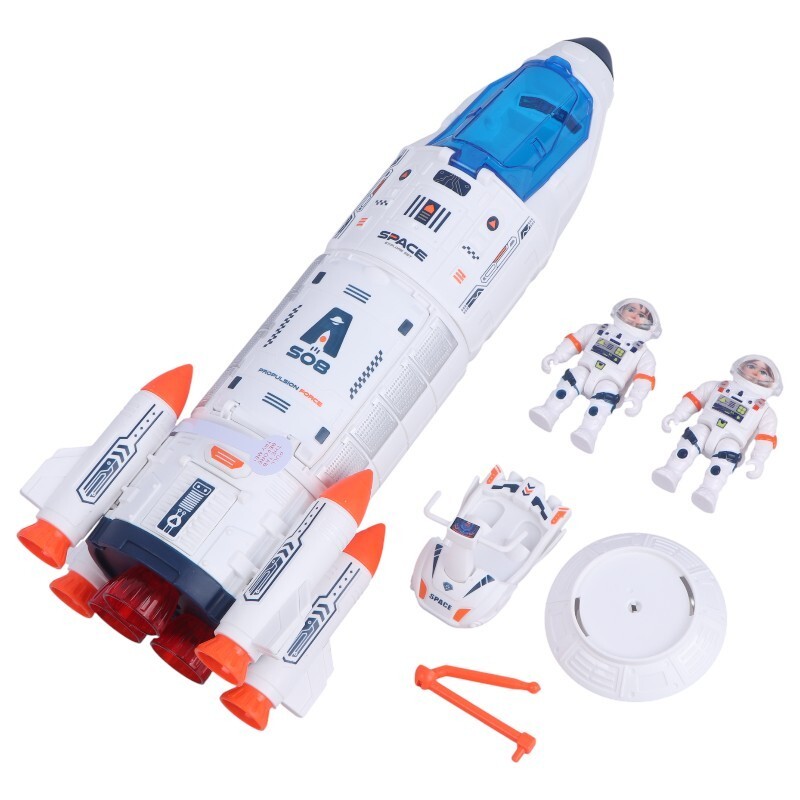 ست اسباب بازی فضاپیما موزیکال دودزا Hanwei Toys Space Craft NO.H202A