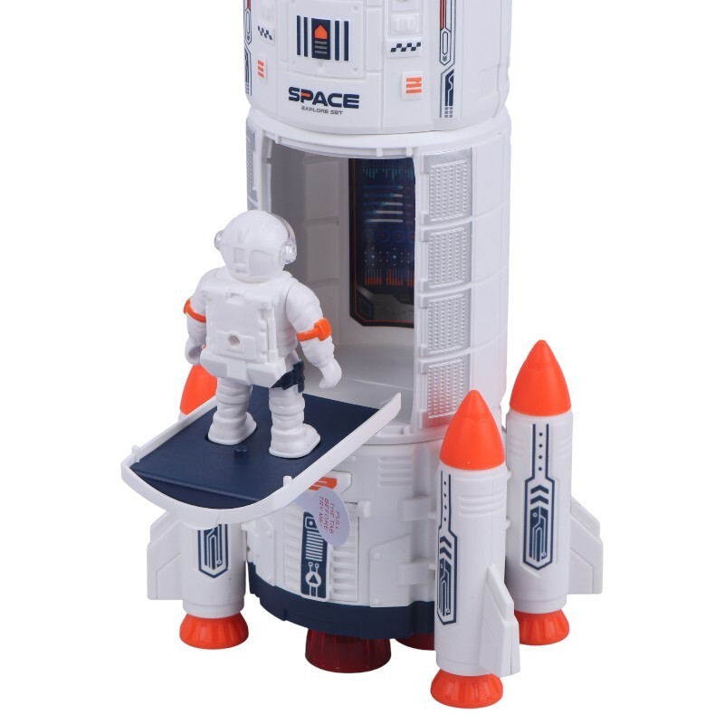 ست اسباب بازی فضاپیما موزیکال دودزا Hanwei Toys Space Craft NO.H202A