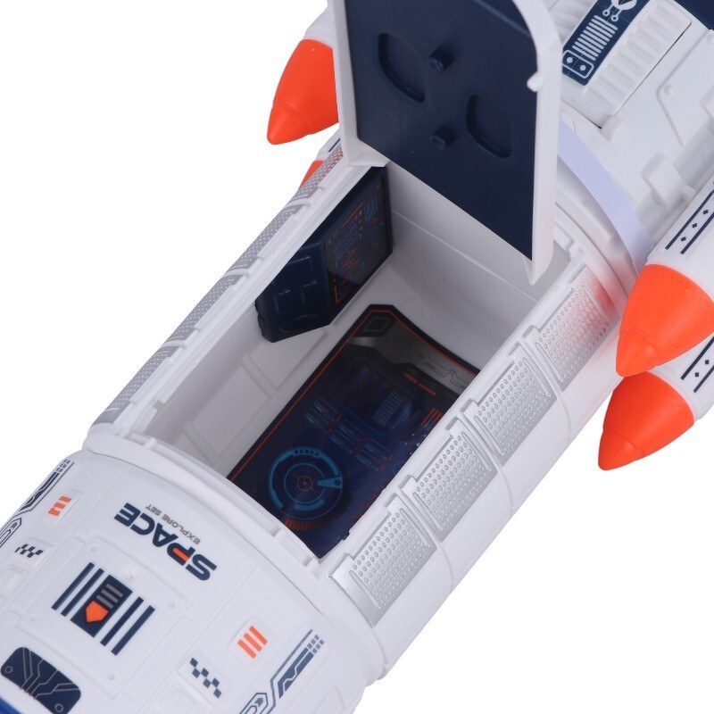 ست اسباب بازی فضاپیما موزیکال دودزا Hanwei Toys Space Craft NO.H202A