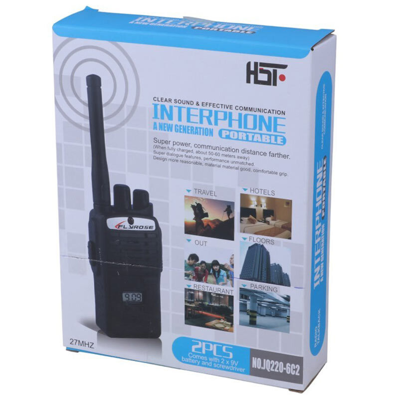 بی سیم اسباب بازی واکی تاکی اینتر فون Fly Rose NO.JQ220-6C2