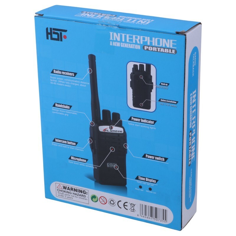 بی سیم اسباب بازی واکی تاکی اینتر فون Fly Rose NO.JQ220-6C2