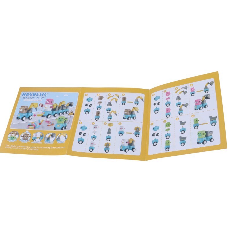 اسباب بازی مگنتی حیوانات و ماشین Behtoys-93 NO.158-60