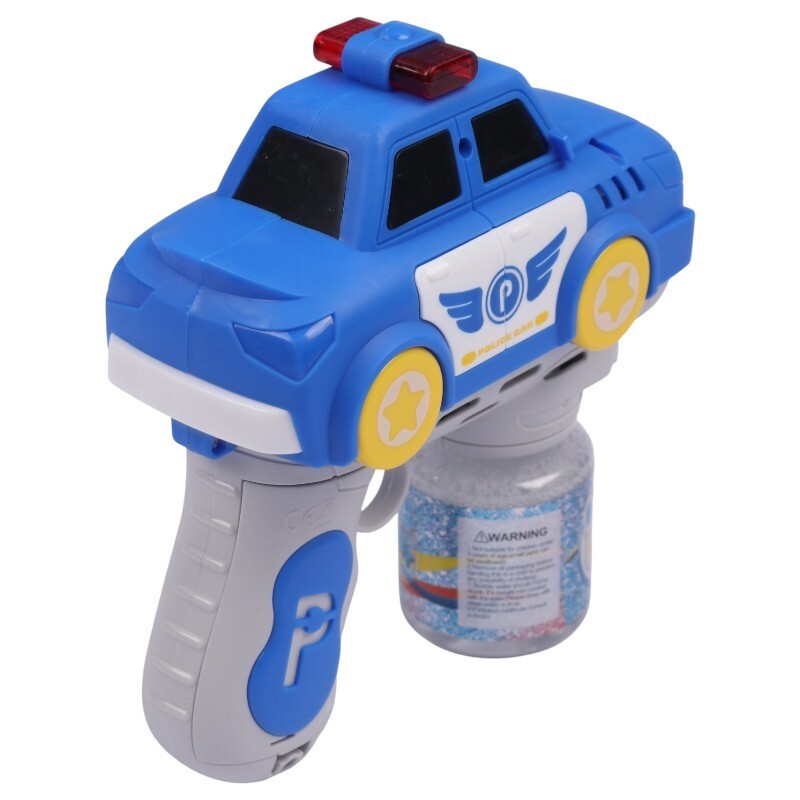 اسباب بازی حباب ساز تفنگی طرح ماشین پلیس Yuhongchi Toys NO.333-36