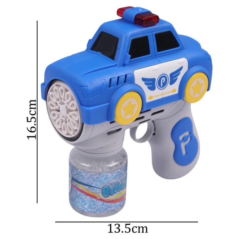 اسباب بازی حباب ساز تفنگی طرح ماشین پلیس Yuhongchi Toys NO.333-36