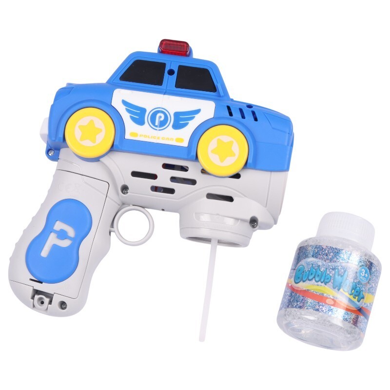 اسباب بازی حباب ساز تفنگی طرح ماشین پلیس Yuhongchi Toys NO.333-36