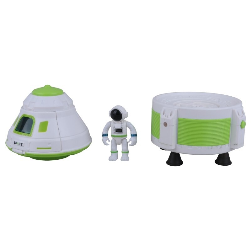 ست اسباب بازی فضانورد موزیکال Rocket Aerospace Toy NO.80164