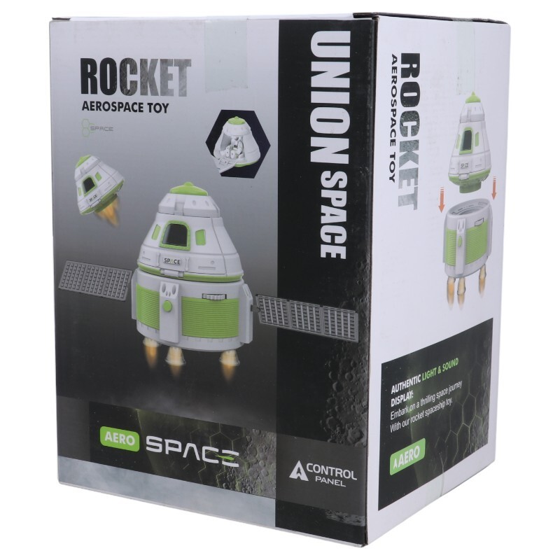 ست اسباب بازی فضانورد موزیکال Rocket Aerospace Toy NO.80164