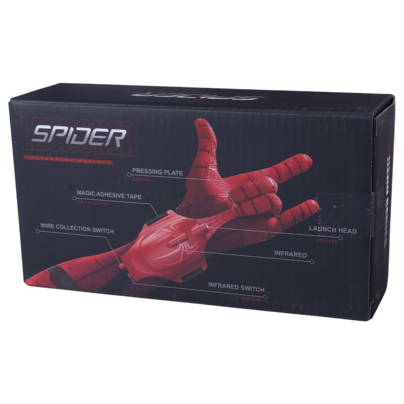 دستکش پرتاپ تار شارژی اسپایدرمن NO.MK007