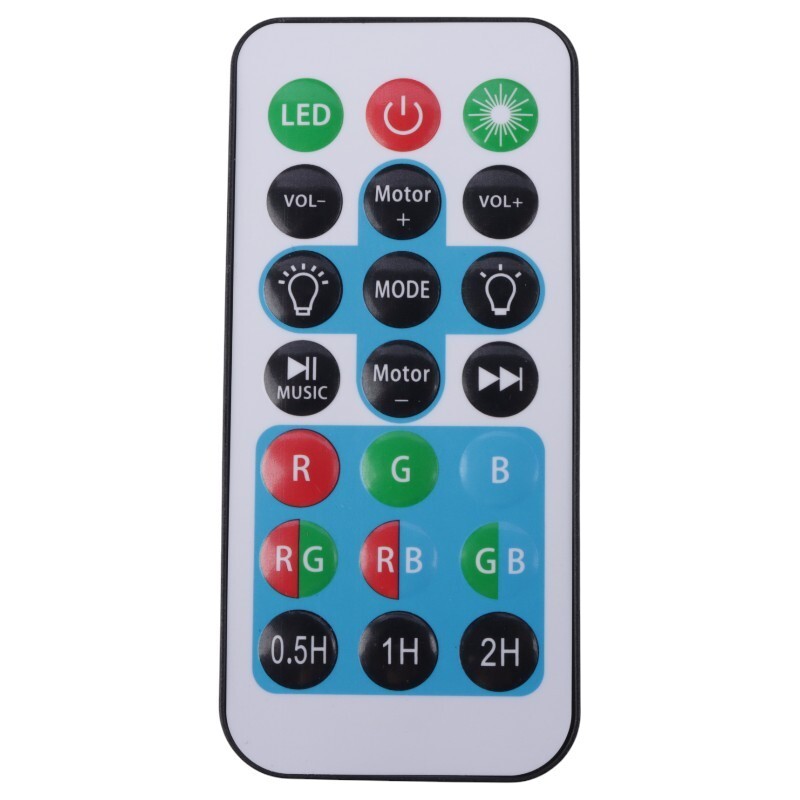 رقص نور موزیکال گردان کهکشانی طرح آدم فضایی Astronaut Projector Light + ریموت کنترل کد 166