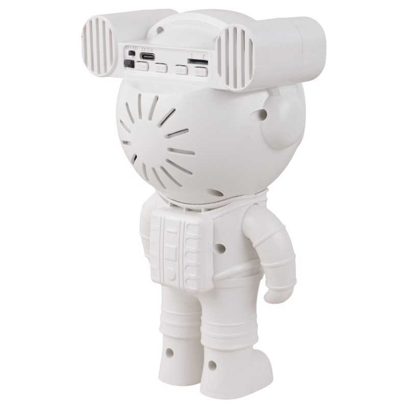 رقص نور موزیکال گردان کهکشانی طرح آدم فضایی Astronaut Projector Light + ریموت کنترل کد 166
