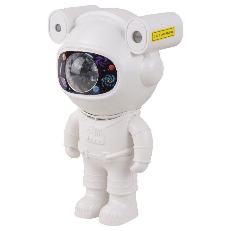 رقص نور موزیکال گردان کهکشانی طرح آدم فضایی Astronaut Projector Light + ریموت کنترل کد 166