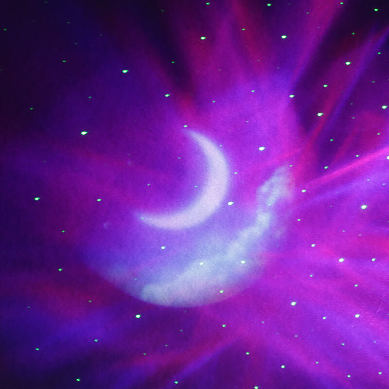 رقص نور موزیکال گردان کهکشانی طرح آدم فضایی Astronaut Projector Light + ریموت کنترل کد 166