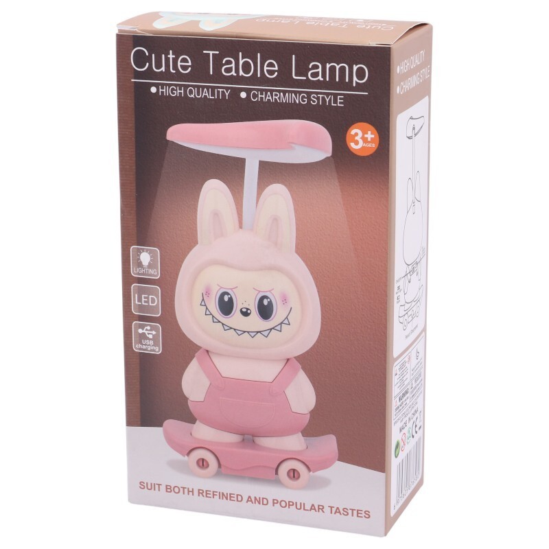 چراغ مطالعه شارژی طرح لبوبو BEHTOYS-165