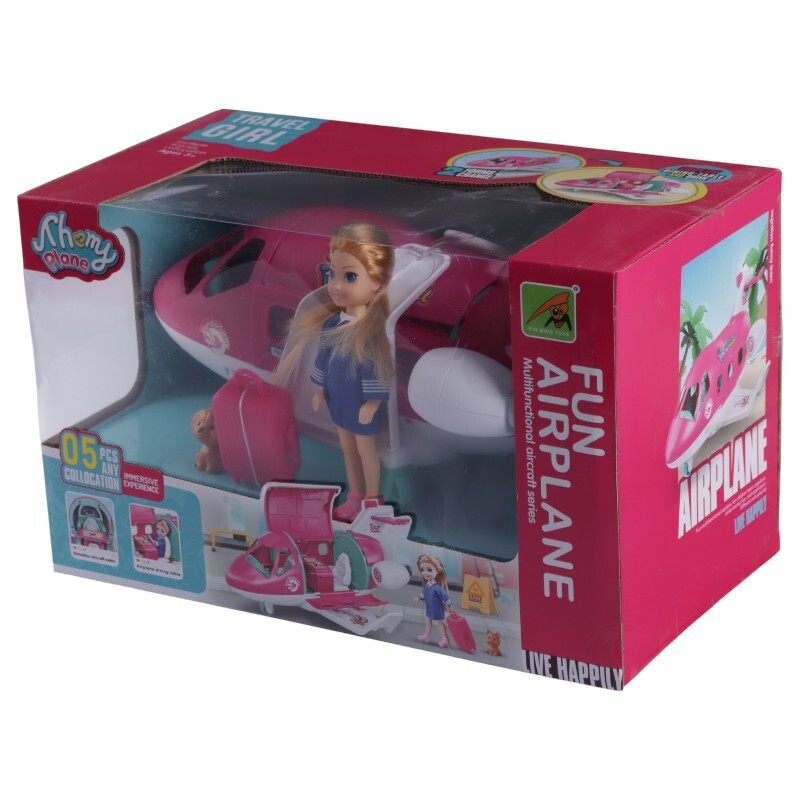 اسباب بازی باربی هواپیما سوار NO.9045-1