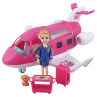اسباب بازی باربی هواپیما سوار NO.9045-1
