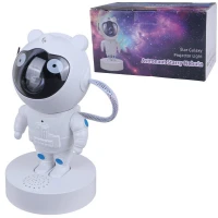 رقص نور گردان کهکشانی طرح آدم فضایی Astronaut Starry Nebula + ریموت کنترل کد 168