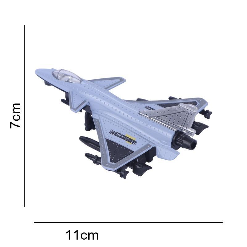 اسباب بازی فلزی جت Ke Xiao Warplane No.KX15-4 بسته 4 عددی