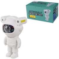 رقص نور موزیکال گردان کهکشانی طرح آدم فضایی Astronaut Projector Light + ریموت کنترل کد 166