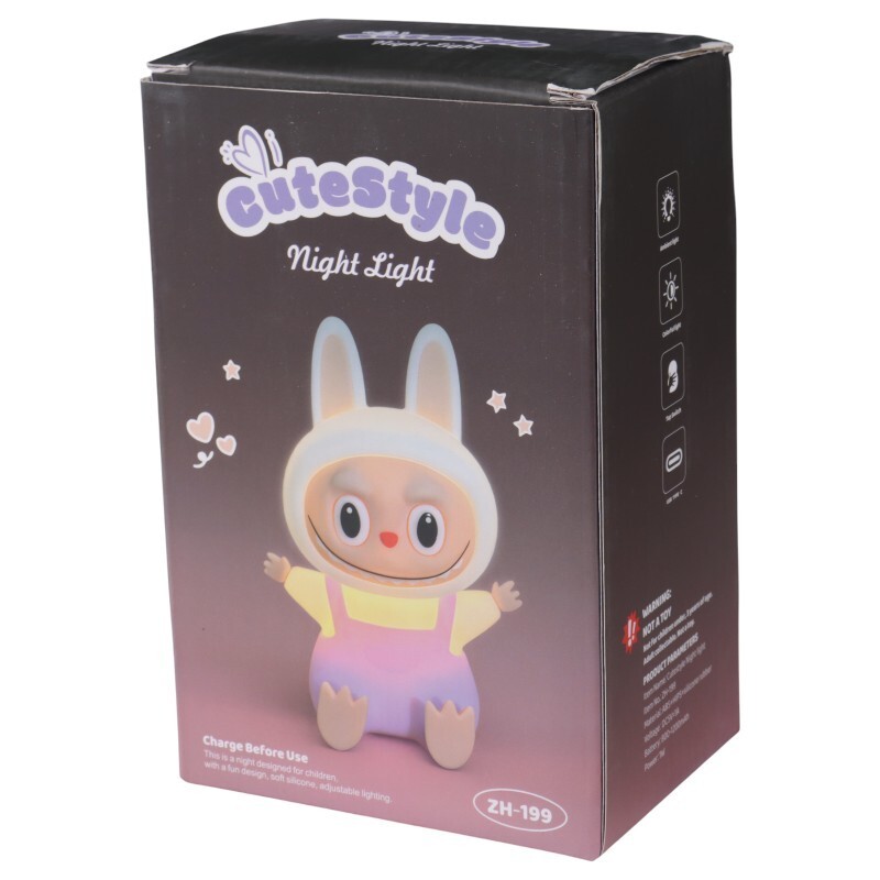 چراغ خواب طرح لبوبو Cutestyle zh-199 کد 155
