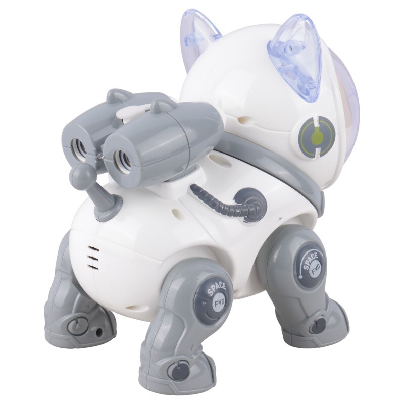 اسباب بازی گربه موزیکال راهرو دودزا Space Cat NO.QF378 کد 126