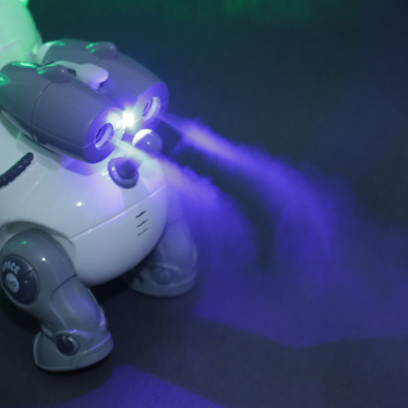 اسباب بازی گربه موزیکال راهرو دودزا Space Cat NO.QF378 کد 126